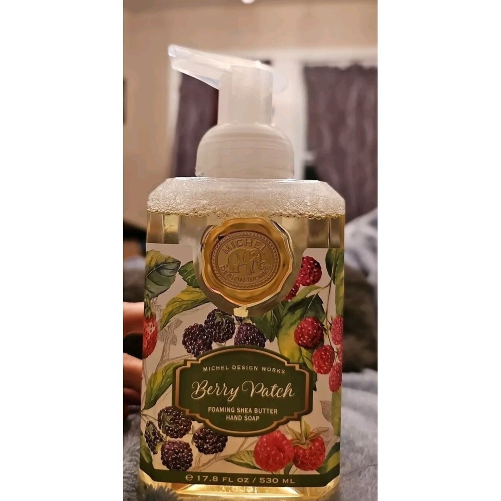 Michel Design Works Foaming Shea Butter Hand Soap 17.8oz Scented Berry Patch